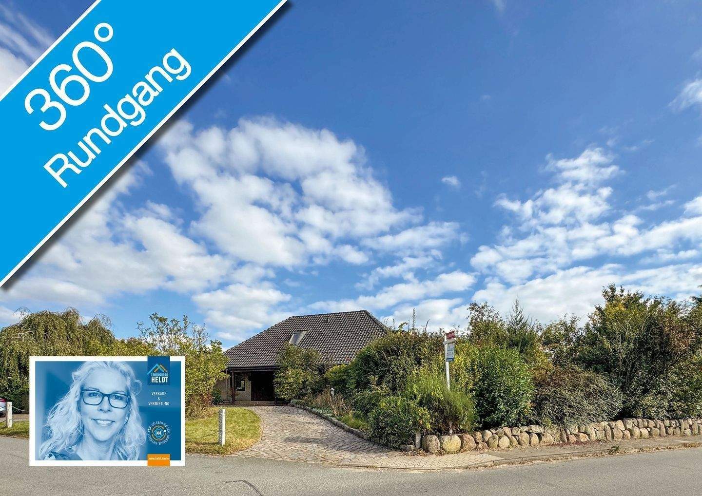 Immobilie in Ascheberg - FREI // dekadenter Winkelbungalow // großzügig // Dach ausgebaut mit Gauben // Eckgrundstück - Bild 3