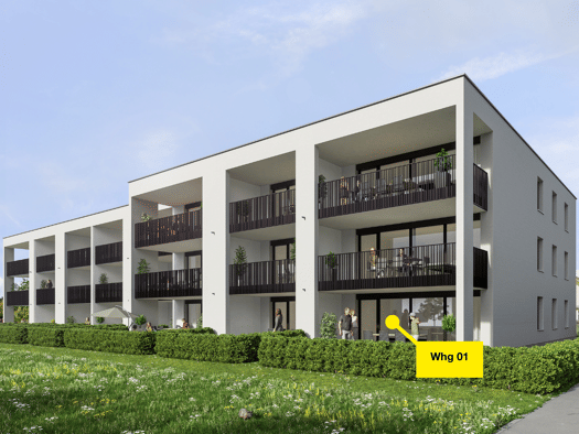 Wohnung zur Miete - Erstbezug 1.980 € 4 Zimmer 88,5 m² Neugrütt 4 Fußach 6972