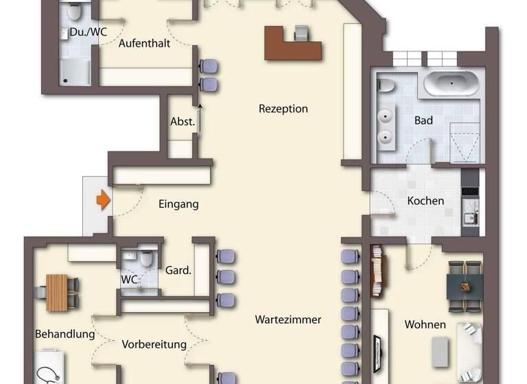 Wohnung zum Kauf 5,5 Zimmer 178,8 m² Bahnhofsplatz 12 Altstadt Konstanz 78462