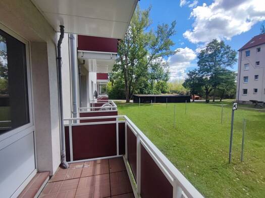 Wohnung zur Miete 369 € 3 Zimmer 57,8 m² EG Arthur-Scheibner-Straße 21 Merseburg Merseburg 06217