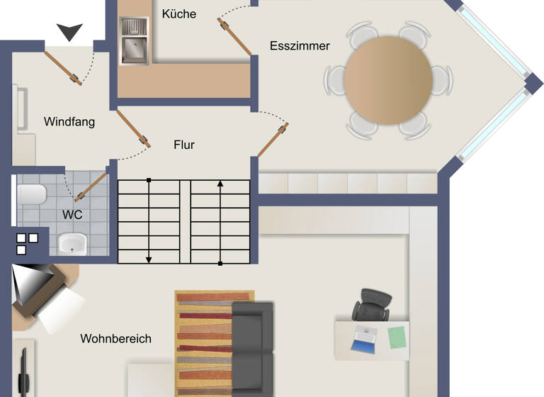 Wohnung zur Miete 1.620 € 5,5 Zimmer 120 m²<br/>Wohnfläche Ramtel Leonberg 71229