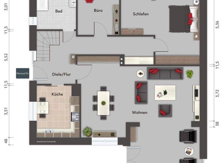 Bungalow zum Kauf 895.000 € 4 Zimmer 156 m² 965 m² Grundstück Neu Wulmstorf 21629