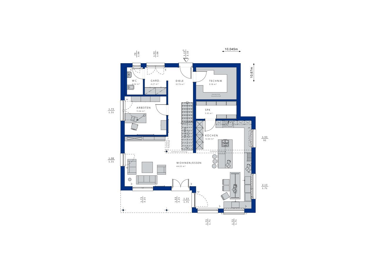 Haus zum Kauf 813.456 € 7 Zimmer 208 m²<br/>Wohnfläche 780 m²<br/>Grundstück Syke Syke 28857