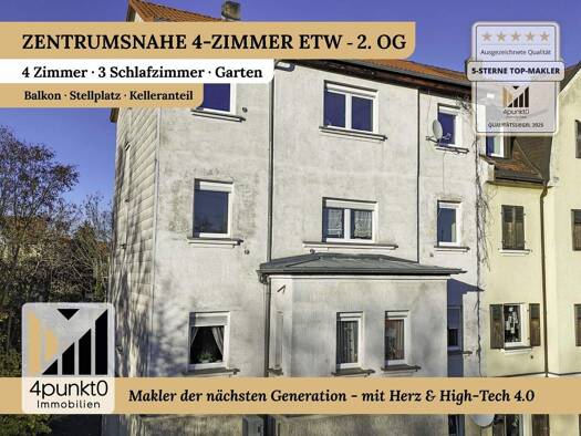 Wohnung zum Kauf 159.000 € 4 Zimmer 70,7 m² Ansbach 91522