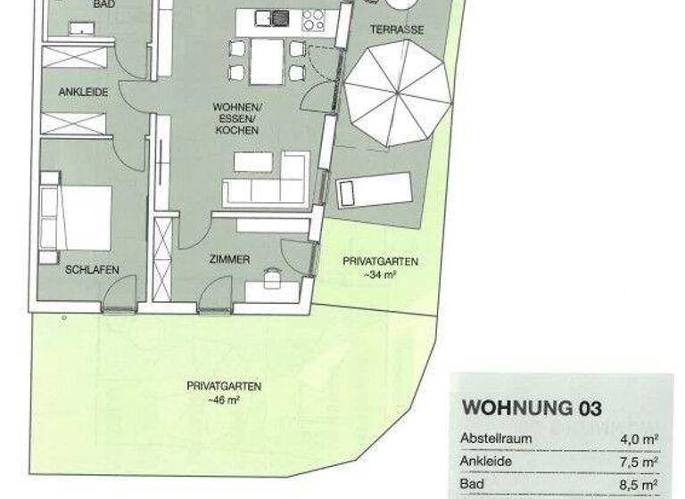 Wohnung zur Miete 1.111 € 101 m² EG frei ab 01.06.2026 Bochumer Straße 79 Feldmark Dorsten 46282