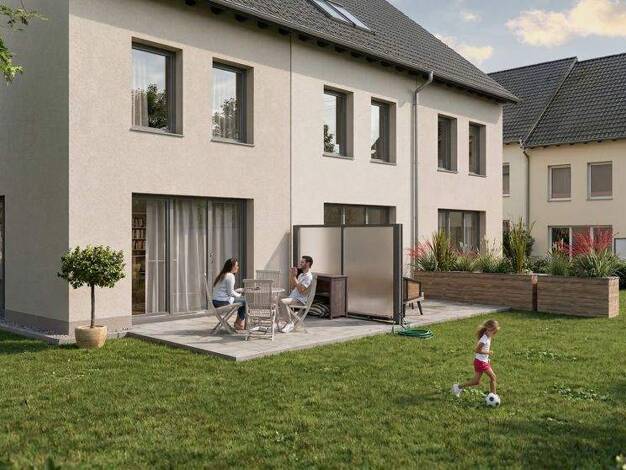 Reihenmittelhaus zum Kauf - Erstbezug provisionsfrei 599.900 € 5 Zimmer 123 m² 166 m² Grundstück Am Hollerbach - Wildsachsen Hofheim am Taunus / Wildsachsen 65719