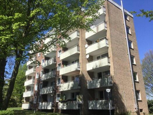 Wohnung zur Miete nur mit Wohnberechtigungsschein 243 € 1 Zimmer 43,1 m² 2. Geschoss frei ab 25.09.2026 Rotkamp 14 Jöllenbeck Bielefeld 33739
