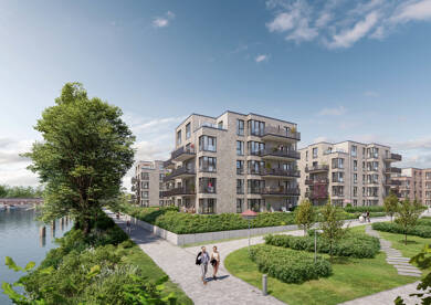Penthouse zur Miete - Neubau 1.345 € 2 Zimmer 83,8 m² frei ab sofort Düneberg - Süd, Bez. 4 Geesthacht 21502