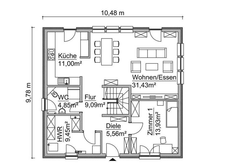 Einfamilienhaus zum Kauf 368.190 € 5 Zimmer 159 m² 2.600 m² Grundstück Lampertswalde Cavertitz / Lampertswalde 04758
