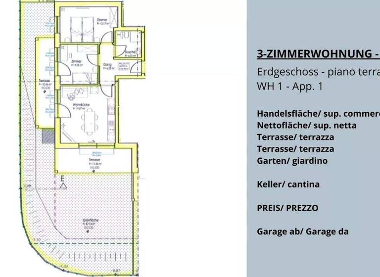 Studio zum Kauf 465.000 € 3 Zimmer 110 m² Meran 39012
