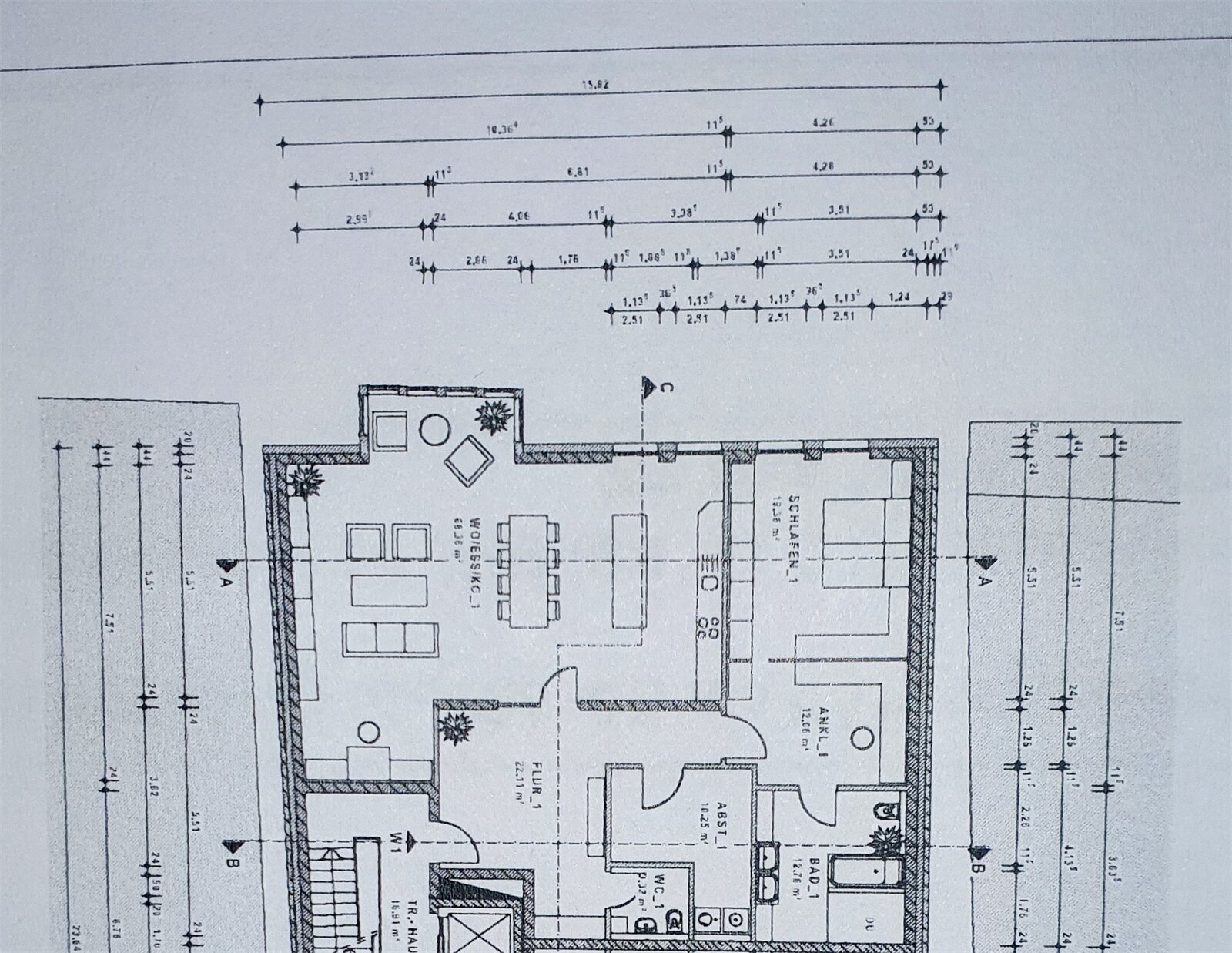 Wohnung zur Miete 1.100 € 3 Zimmer 148,2 m²<br/>Wohnfläche 1.<br/>Geschoss Nienburg Nienburg (Weser) 31582