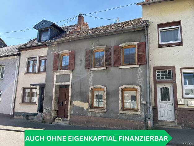Einfamilienhaus zum Kauf 77.000 € 4 Zimmer 97 m² 288 m² Grundstück Wallerfangen 66798