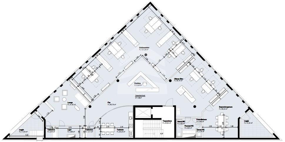 Büro-/Praxisfläche zur Miete 16 € 371,4 m²<br/>Bürofläche ab 371,4 m²<br/>Teilbarkeit Lindenau Leipzig 04229