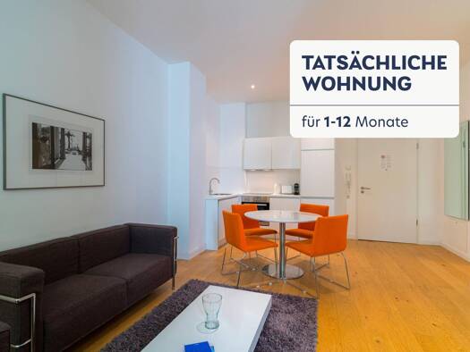 Wohnung zur Miete 2.276 € 2 Zimmer 42 m² 1. Geschoss frei ab sofort Cranachstraße 10 Sachsenhausen Frankfurt am Main 60596