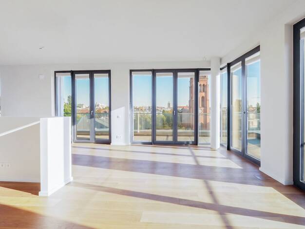 Penthouse zur Miete 5.500 € 6,5 Zimmer 300 m² 6. Geschoss Genthiner Straße Tiergarten Berlin 10785