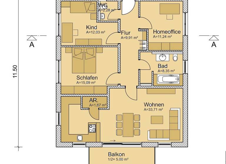 Wohnung zum Kauf provisionsfrei als Kapitalanlage geeignet 492.500 € 4 Zimmer 99,3 m² Von Pappenheim Str. Forchheim 91301