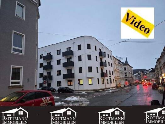Wohnung zur Miete - Erstbezug 600 € 2 Zimmer 54 m² frei ab sofort Wilhelmstraße 3 Innenstadt Hof 95028