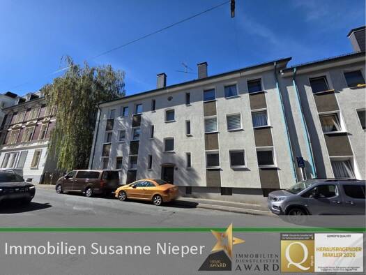 Wohnung zur Miete 344 € 2 Zimmer 43,2 m² Kohlenstraße 29 Langerfeld Wuppertal 42389