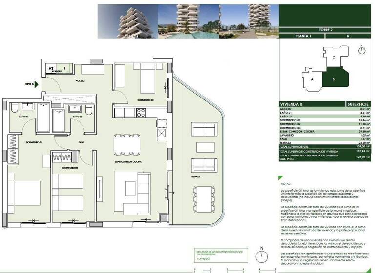 Wohnung zum Kauf 475.000 € 126 m² Calpe (Calp) 03710