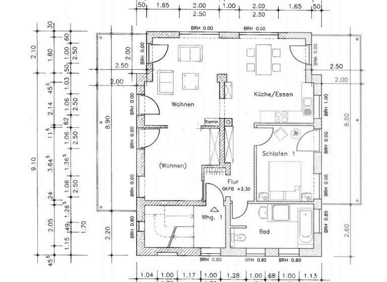 Wohnung zur Miete 1.008 € 3 Zimmer 107,7 m²<br/>Wohnfläche 1.<br/>Geschoss 15.10.2025<br/>Verfügbarkeit Lubmin 17509