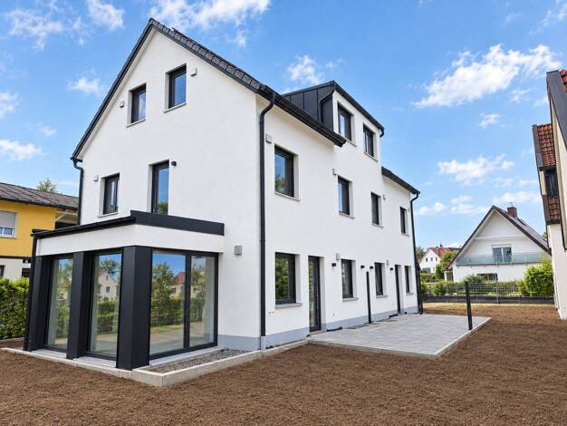 Doppelhaushälfte zur Miete - Erstbezug 2.499 € 5 Zimmer 155 m² 260 m² Grundstück frei ab 01.01.2027 Alleestraße 80 Lohhof Unterschleißheim 85716