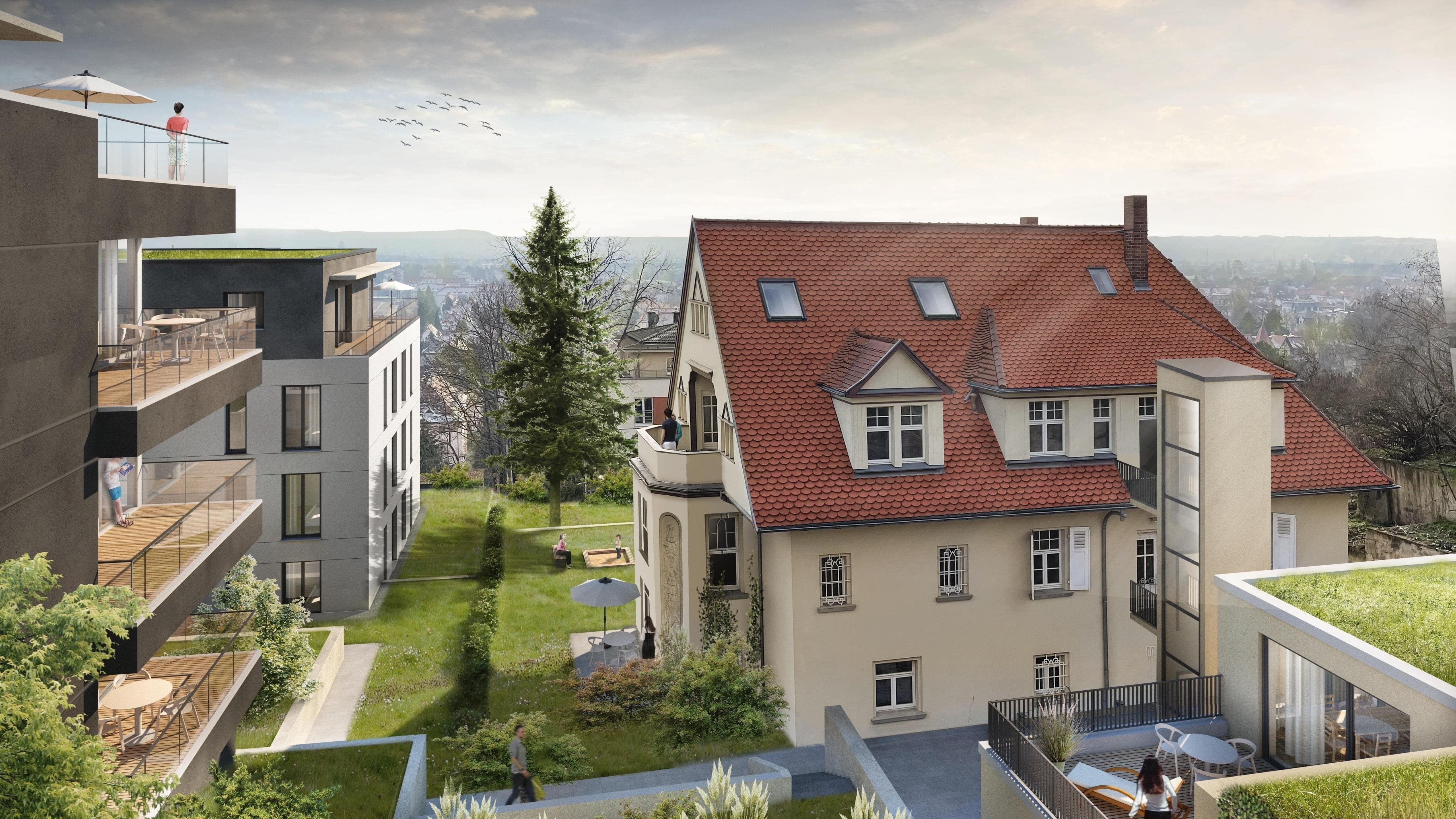 Wohnung zum Kauf provisionsfrei 330.000 € 2 Zimmer 58,3 m²<br/>Wohnfläche Trachenberge Dresden 01129