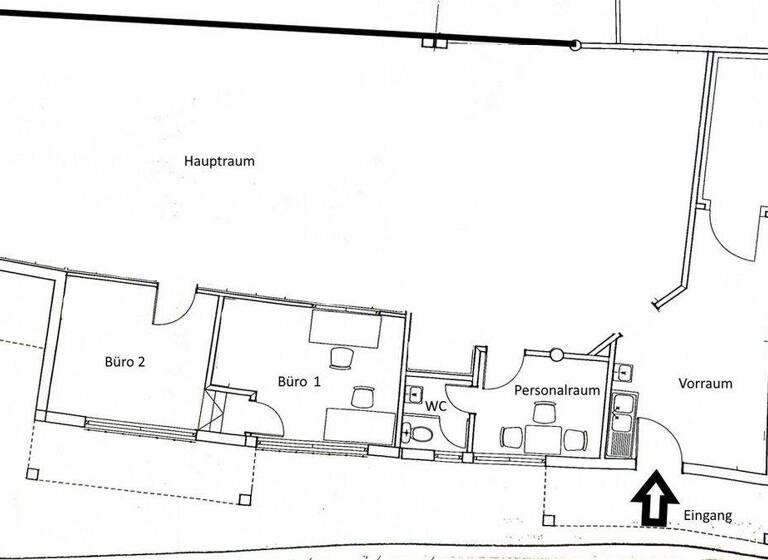 Lagerhalle zur Miete provisionsfrei 950 € 160 m² Lagerfläche Walter-Gropius-Str. 3 Hohbuch Reutlingen 72762