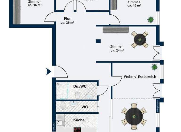 Wohnung zum Kauf 335.000 € 5 Zimmer 139 m² Altstadt Schweinfurt 97421