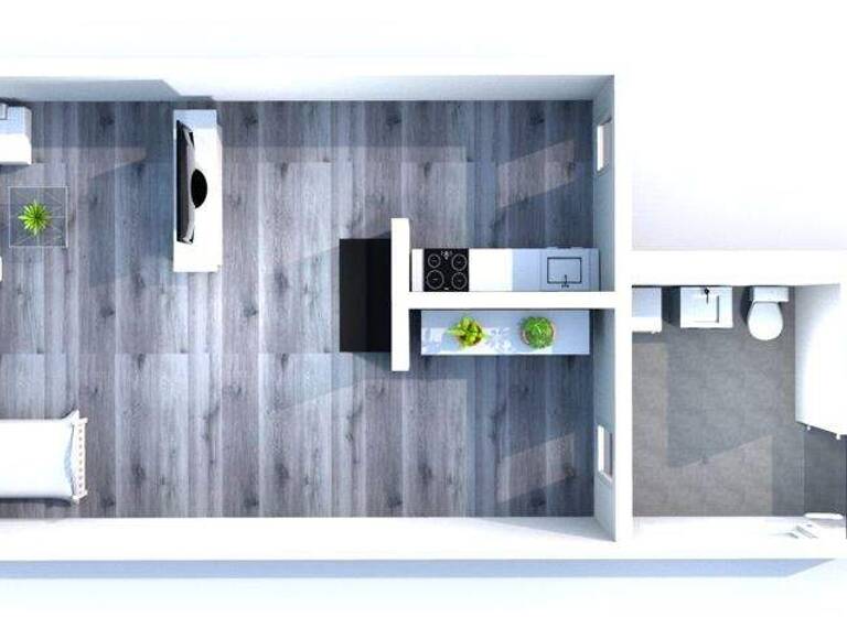 Studio zur Miete 480 € 1 Zimmer 30 m² 3. Geschoss frei ab 01.04.2026 Dr.-Hans-Kapfinger-Str. 32 Haidenhof-Nord Passau 94032