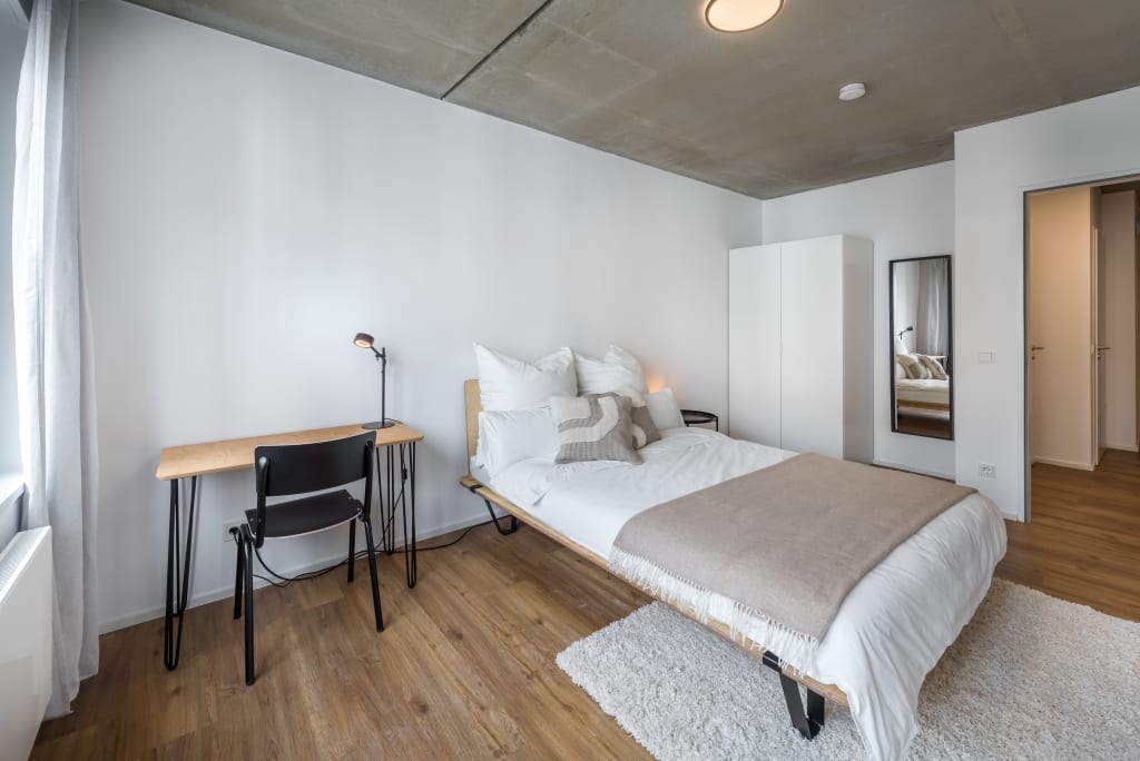 Wohnung zur Miete Wohnen auf Zeit 823 € 2 Zimmer 14,5 m²<br/>Wohnfläche 06.01.2025<br/>Verfügbarkeit Gref-Völsing-Straße 15 Ostend Frankfurt am Main 60314