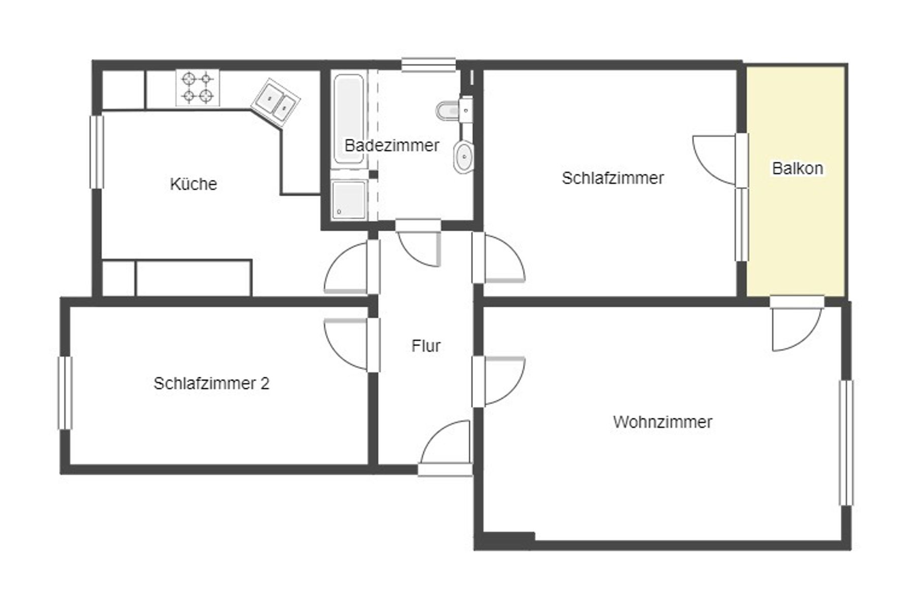 Immobilie zum Kauf als Kapitalanlage geeignet 89.900 € 3 Zimmer 75,8 m²<br/>Fläche Seifersbach Rossau 09661