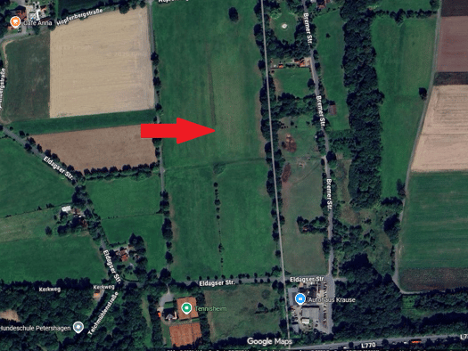 Landwirtschaftliche Fläche zum Kauf provisionsfrei 5.000 € 2.500 m² Grundstück Niederdorla Vogtei