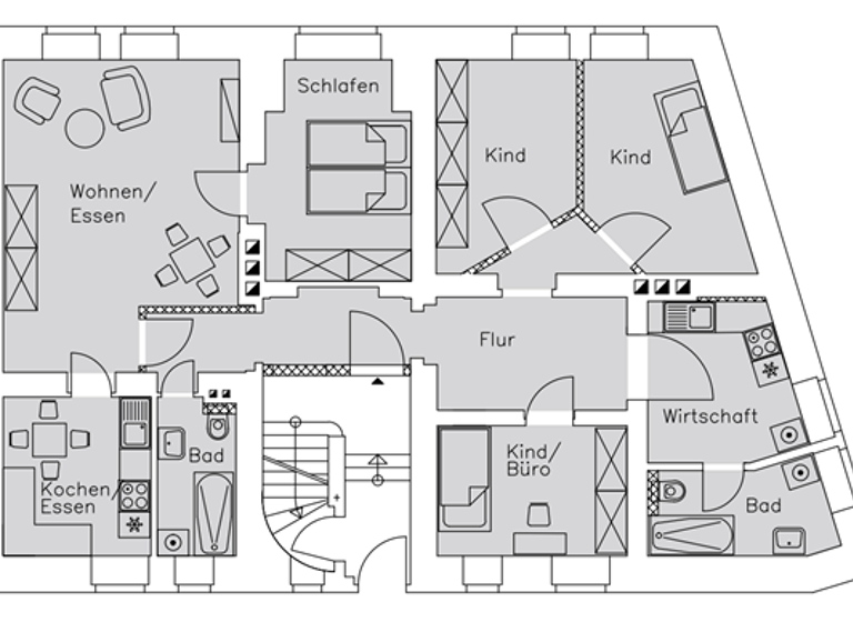 Mehrfamilienhaus zum Kauf als Kapitalanlage geeignet 340.000 € 440 m² 300 m² Grundstück Zittau 02763