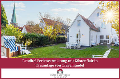 Haus zum Kauf 1.698.000 € 15 Zimmer 285 m² 959 m² Grundstück Travemünde Lübeck / Travemünde 23570