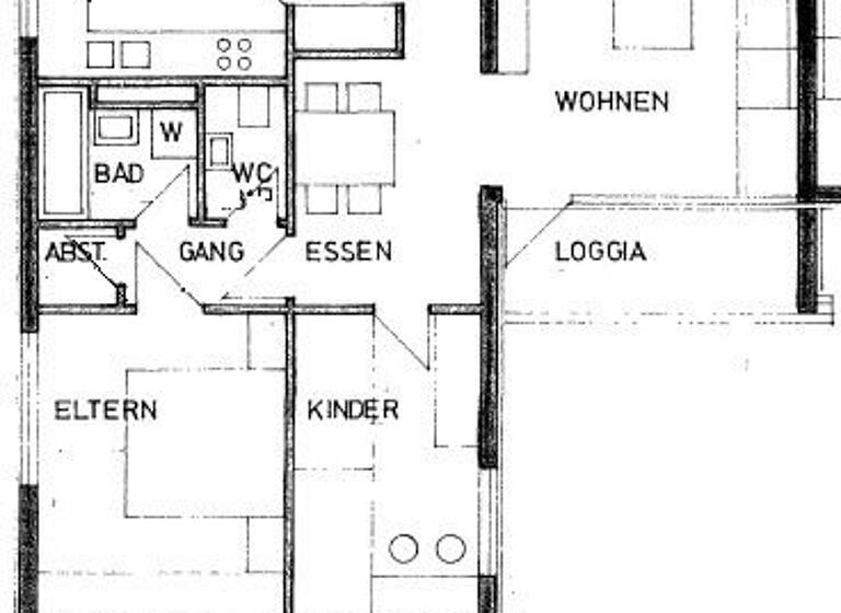 Wohnung zur Miete nur mit Wohnberechtigungsschein 370 € 3 Zimmer 77,3 m²<br/>Wohnfläche 1.<br/>Geschoss Von-Weber-Str. 13 Herzogenaurach Herzogenaurach 91074