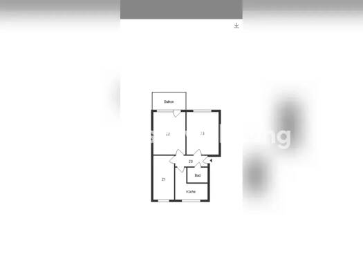 Wohnung zur Miete nur mit Wohnberechtigungsschein Tauschwohnung 363 € 2,5 Zimmer 60 m² 1. Geschoss Potsdam West Potsdam 14471