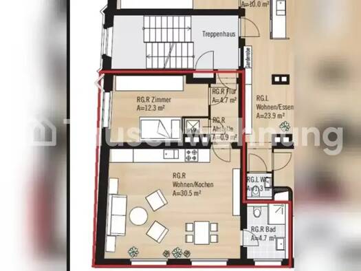 Wohnung zur Miete Tauschwohnung 437 € 2 Zimmer 56 m² Eutritzsch Leipzig 04129