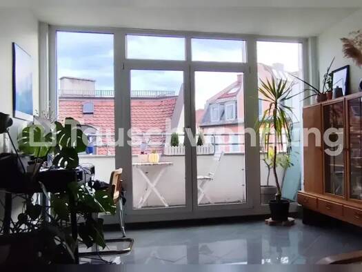 Wohnung zur Miete Tauschwohnung 1.395 € 2 Zimmer 56 m² 4. Geschoss Maxvorstadt München 80802