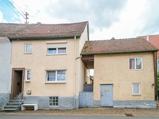 Doppelhaushälfte zum Kauf 69.000 € 3 Zimmer 68 m² 77 m² Grundstück Külsheim 97900