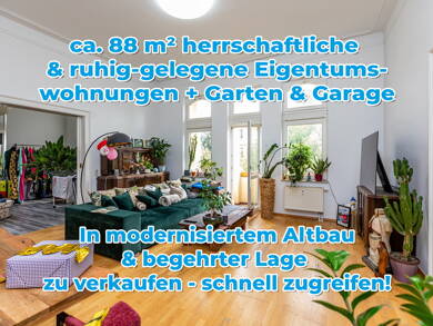 Wohnung zum Kauf 130.000 € 3 Zimmer 88,2 m² 2. Geschoss Apolda Apolda 99510