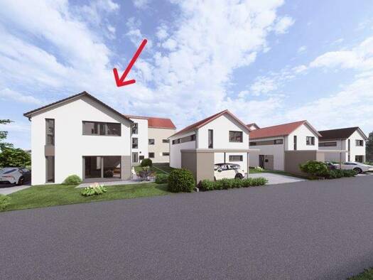 Einfamilienhaus zum Kauf - Erstbezug 542.000 € 3,5 Zimmer 134,4 m² 295 m² Grundstück Vöhringen 72189