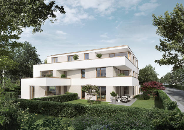 Terrassenwohnung zum Kauf - Neubau provisionsfrei 1.498.900 € 3 Zimmer 101,2 m² EG frei ab sofort Faistenlohestraße 32 Obermenzing München 81247