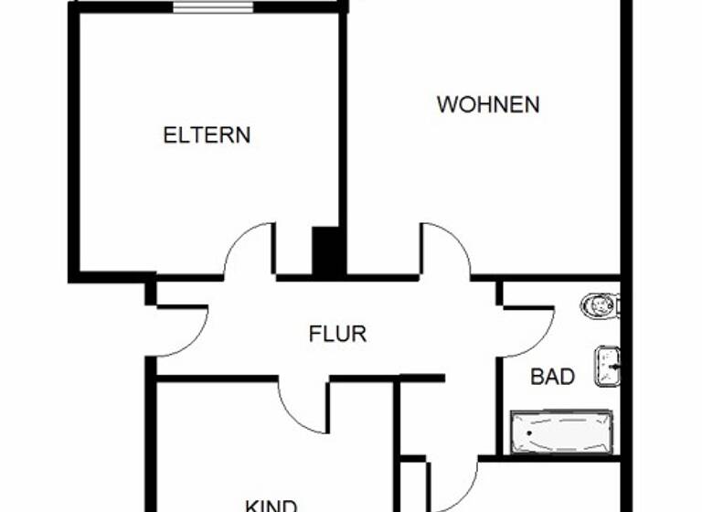 Wohnung zur Miete 545 € 3 Zimmer 61 m² 1. Geschoss frei ab 11.04.2026 Tannenstr. 5 Villigst Schwerte 58239