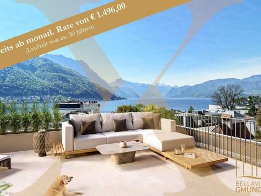 Wohnung zum Kauf - Erstbezug provisionsfrei 390.780 € 2 Zimmer Gmunden 4810