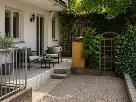 Terrassenwohnung zur Miete 815 € 2 Zimmer 61 m² 1 Geschosse frei ab sofort Brunhildstraße Bleiweiß Nürnberg 90461