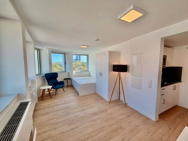Wohnung zur Miete 739 € 1,5 Zimmer 26,1 m² 5. Geschoss frei ab 10.10.2026 Konrad-Adenauer-Platz 10 Stadtmitte Düsseldorf 40210