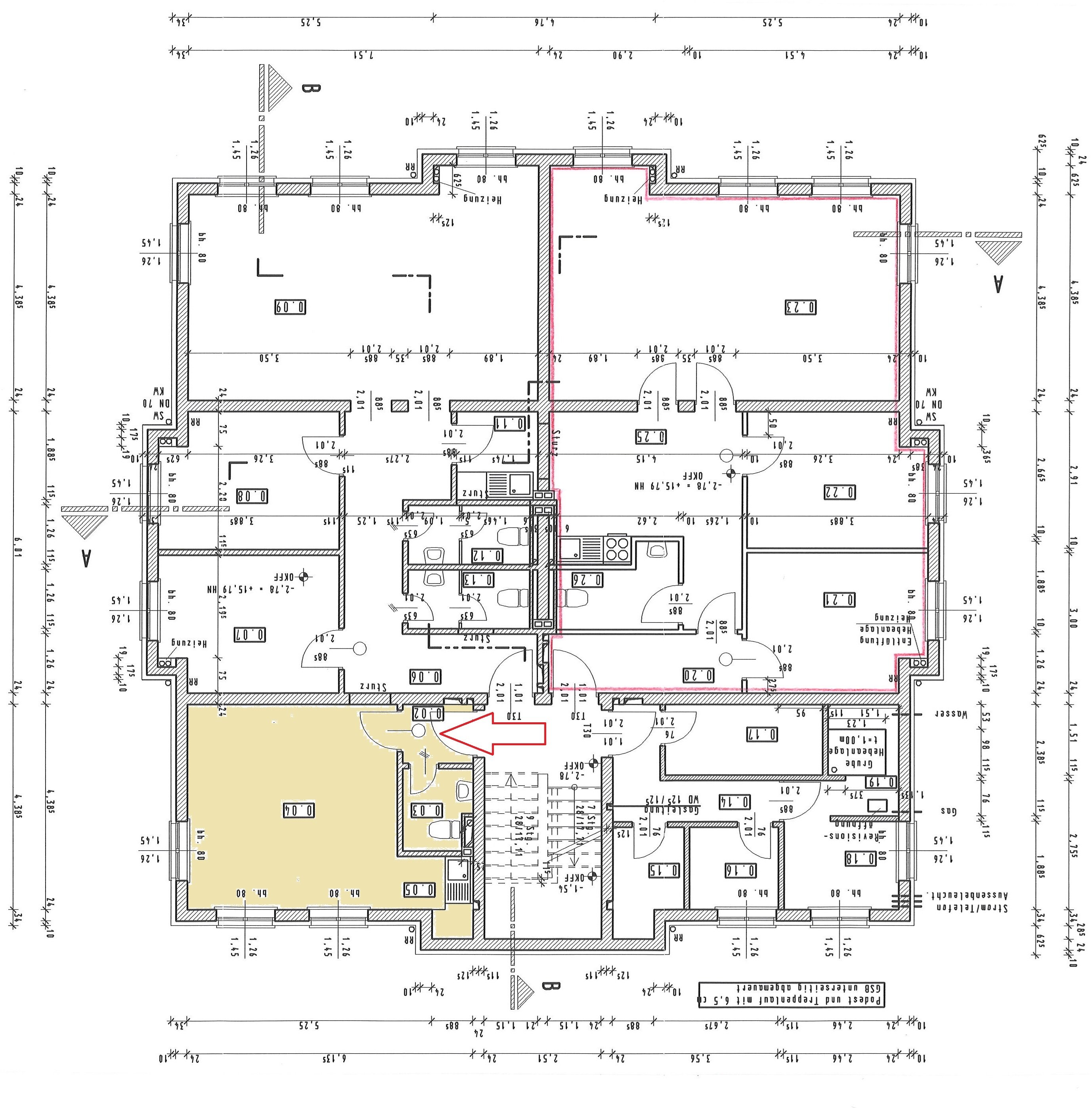 Büro-/Praxisfläche zur Miete provisionsfrei 193 € Schwedenstraße 10 Stadtgebiet Süd Neubrandenburg 17033