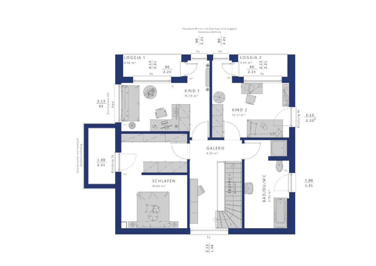 Einfamilienhaus zum Kauf provisionsfrei 727.464 € 4 Zimmer 157 m²<br/>Wohnfläche 829 m²<br/>Grundstück Osburg 54317