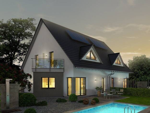 Doppelhaushälfte zum Kauf provisionsfrei 381.849 € 4 Zimmer 125 m² 279 m² Grundstück Markt Bibart Markt Bibart 91477