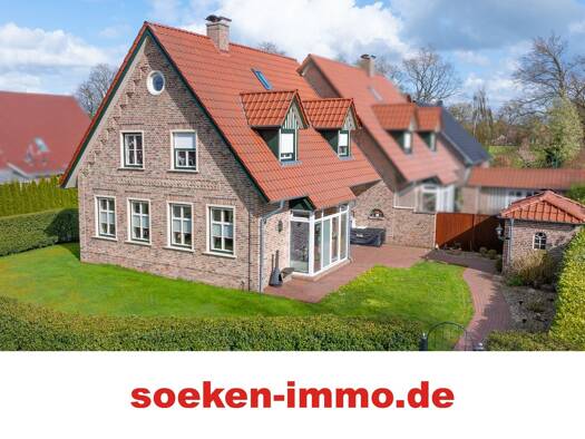 Doppelhaushälfte zum Kauf 359.000 € 4 Zimmer 141 m² 410 m² Grundstück Holtland-Nücke Holtland 26835